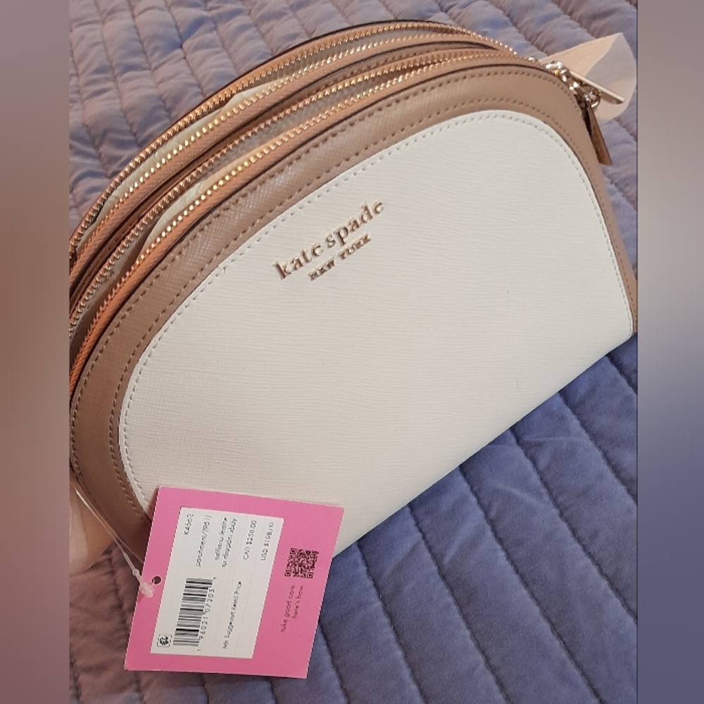 Kate Spade... Spencer Double-zip Dome Crossbody